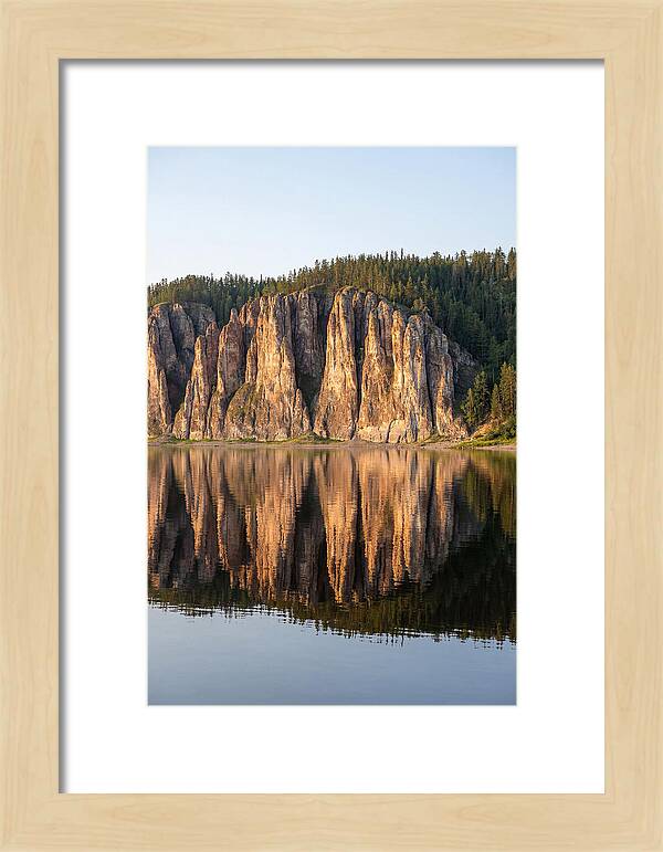 Lena Pillars At Dawn