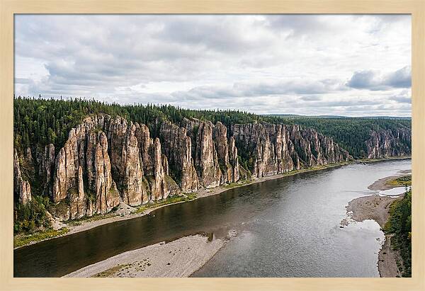 Lena Pillars From The River Below