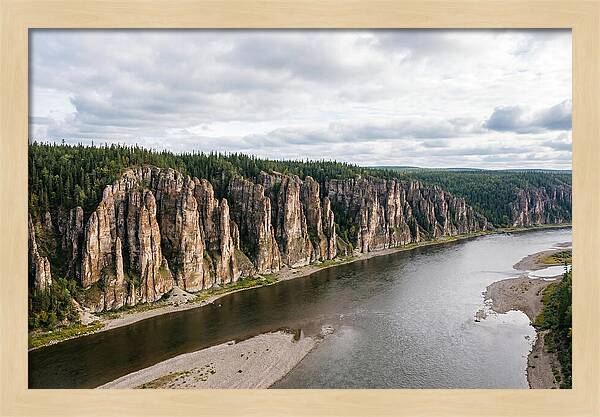 Lena Pillars From The River Below