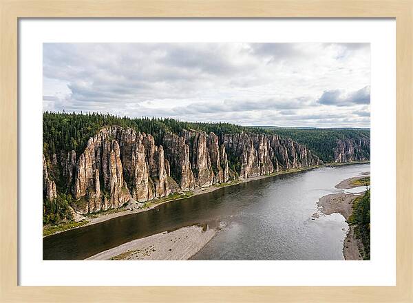 Lena Pillars From The River Below