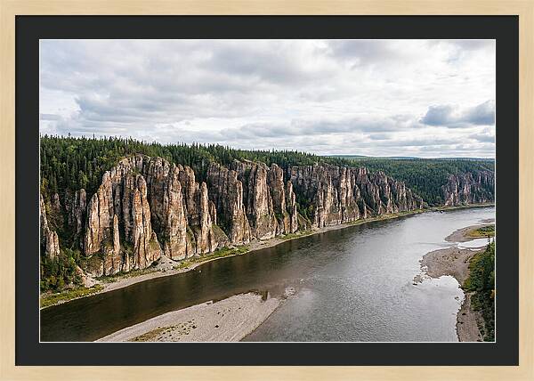Lena Pillars From The River Below