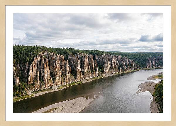 Lena Pillars From The River Below