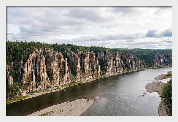 Lena Pillars From The River Below