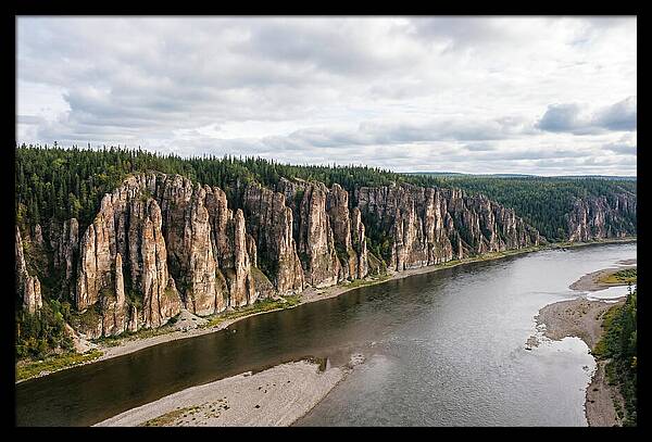 Lena Pillars From The River Below