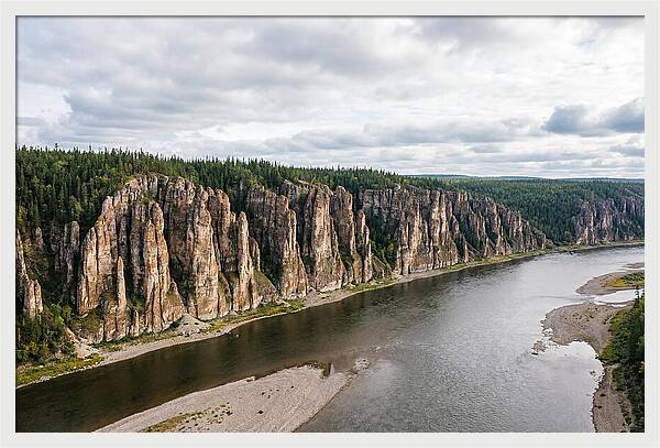 Lena Pillars From The River Below