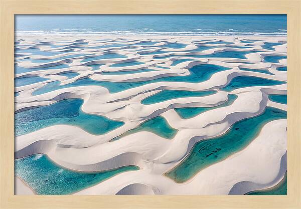Lencois Maranhenses From Above