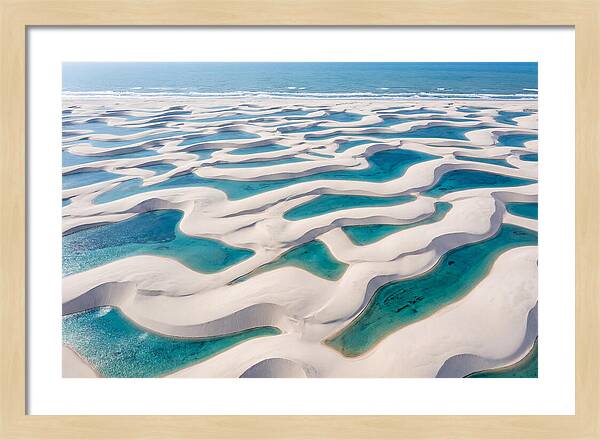 Lencois Maranhenses From Above