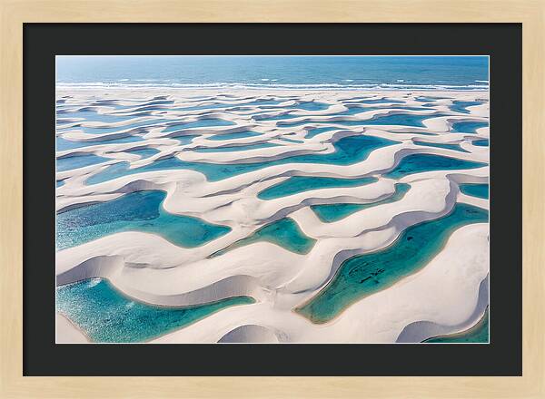 Lencois Maranhenses From Above