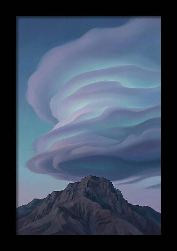Lenticular Clouds Above Majestic Peaks