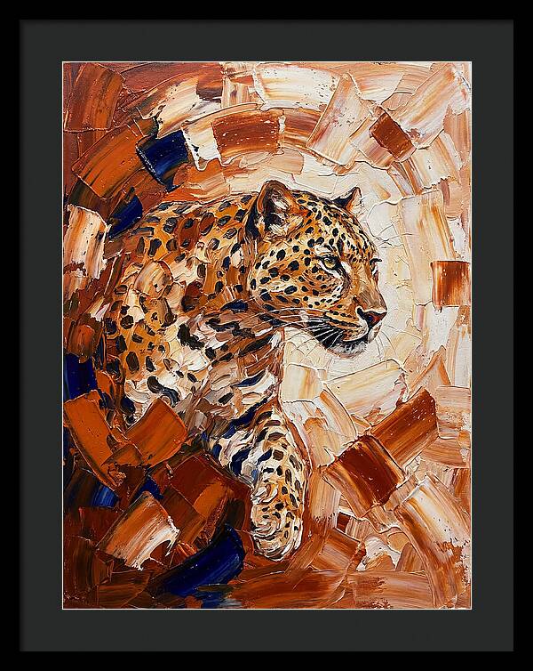 Leopard In Motion