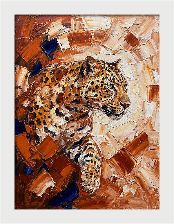 Leopard In Motion