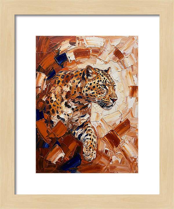 Leopard In Motion