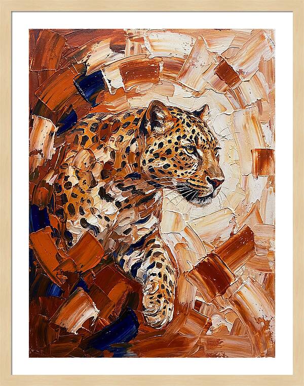 Leopard In Motion