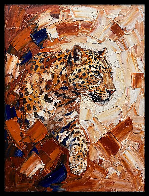 Leopard In Motion