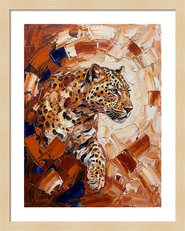 Leopard In Motion