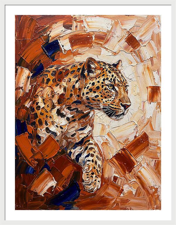 Leopard In Motion
