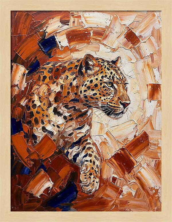 Leopard In Motion