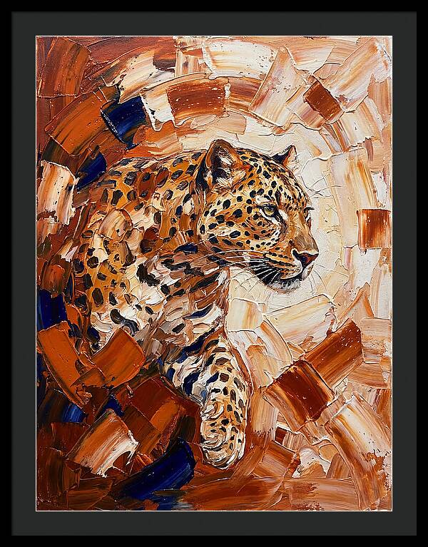 Leopard In Motion
