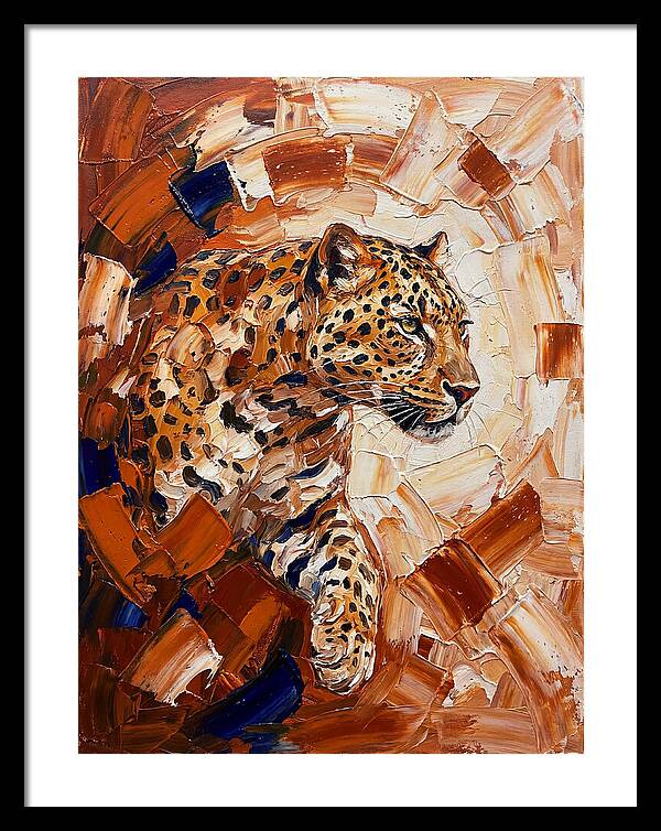Leopard In Motion