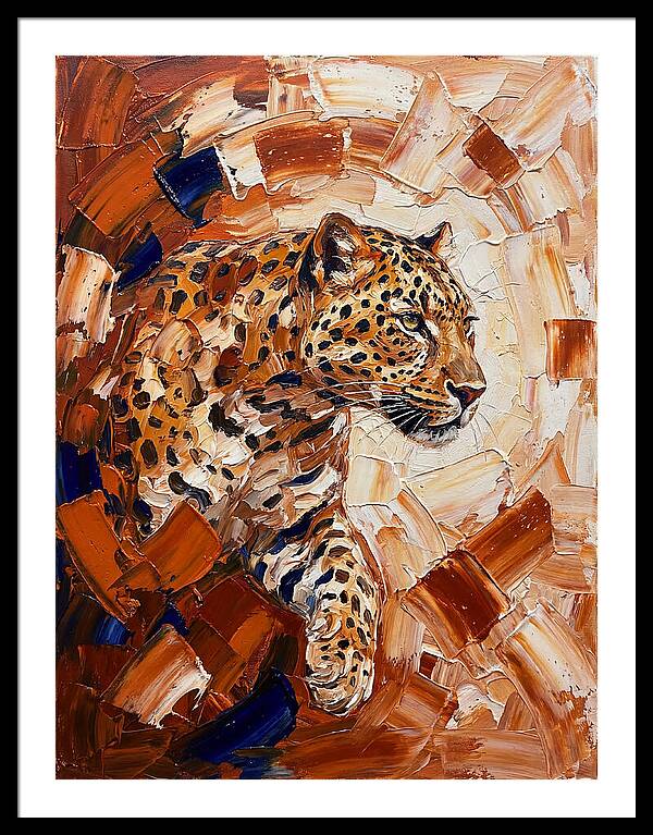 Leopard In Motion