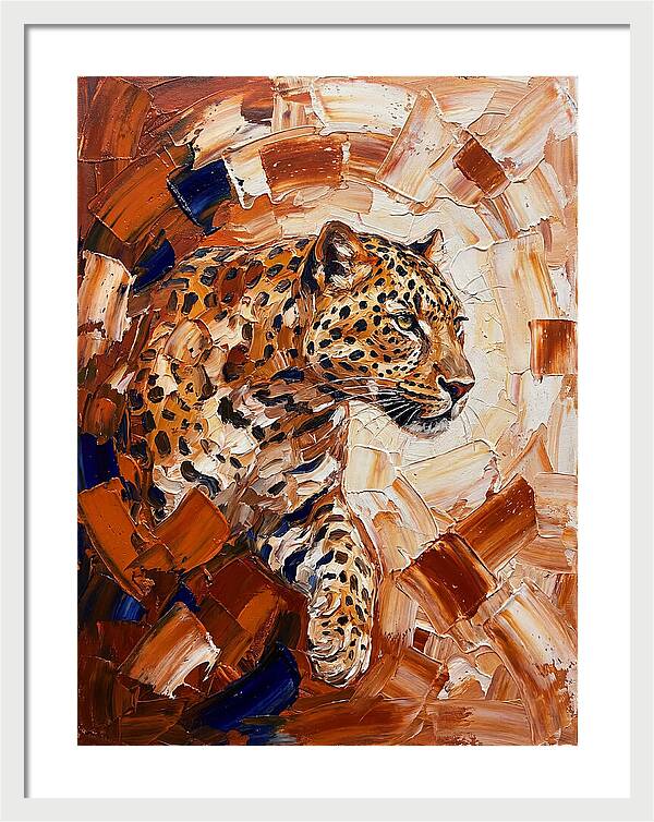 Leopard In Motion