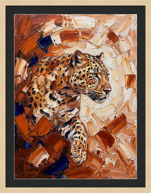 Leopard In Motion