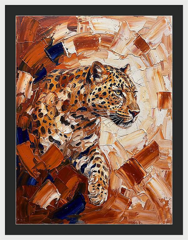 Leopard In Motion