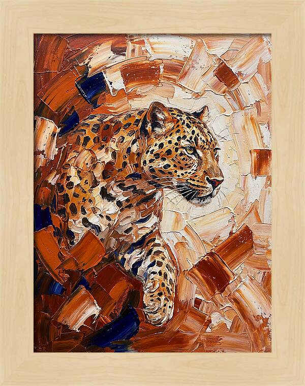 Leopard In Motion