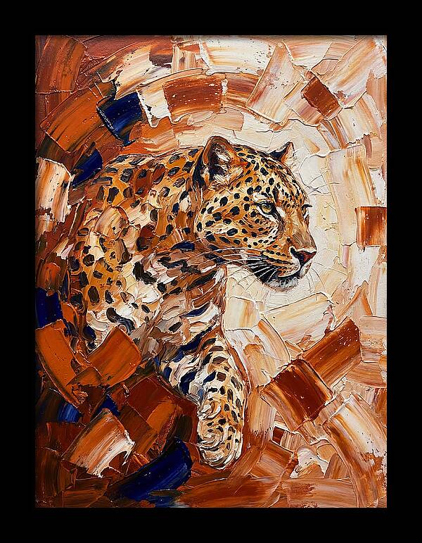 Leopard In Motion