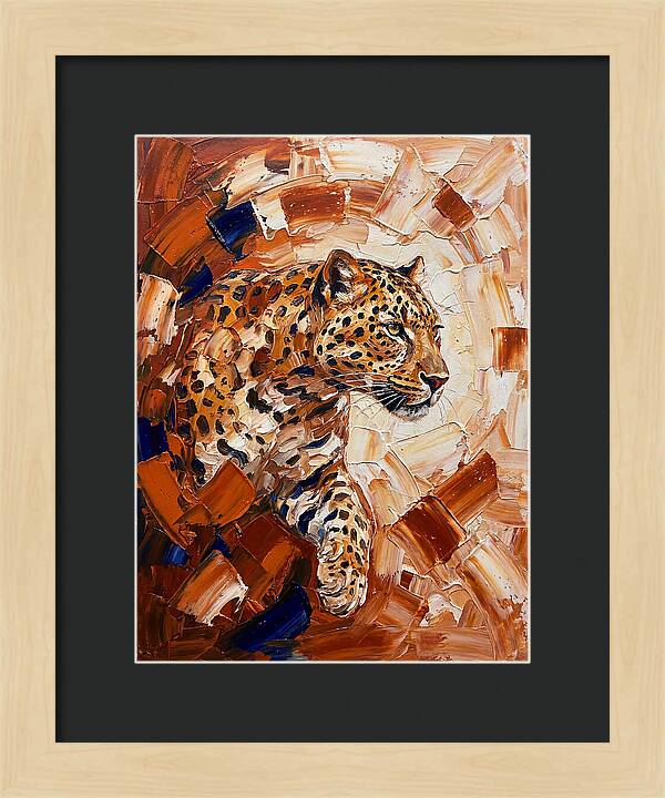 Leopard In Motion