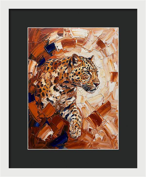 Leopard In Motion