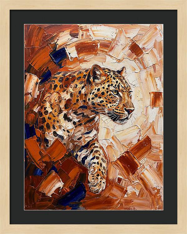 Leopard In Motion