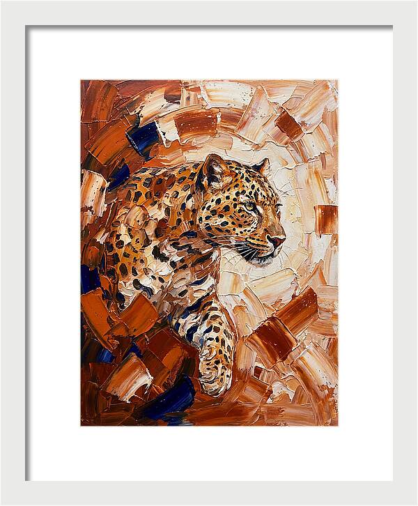 Leopard In Motion