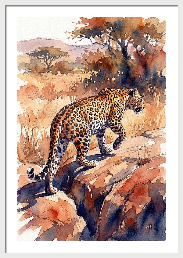 Leopard In The Wild