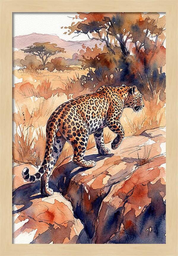 Leopard In The Wild