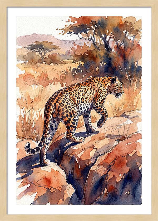 Leopard In The Wild