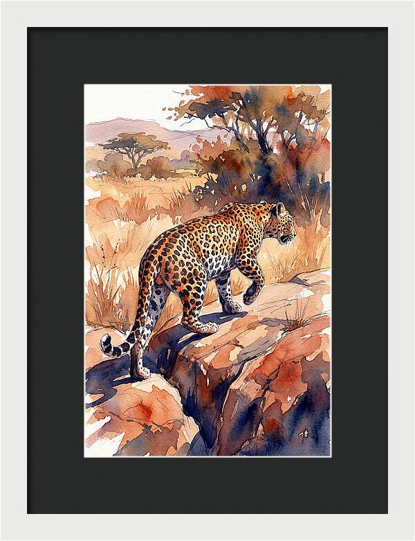 Leopard In The Wild