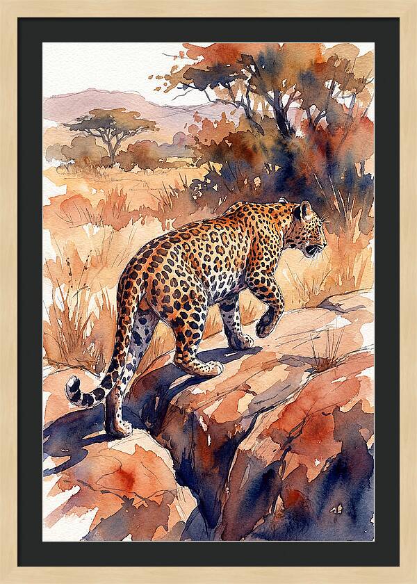 Leopard In The Wild