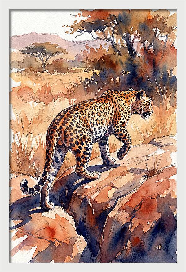 Leopard In The Wild