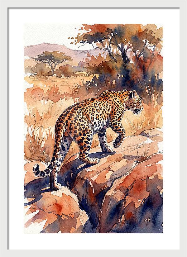 Leopard In The Wild
