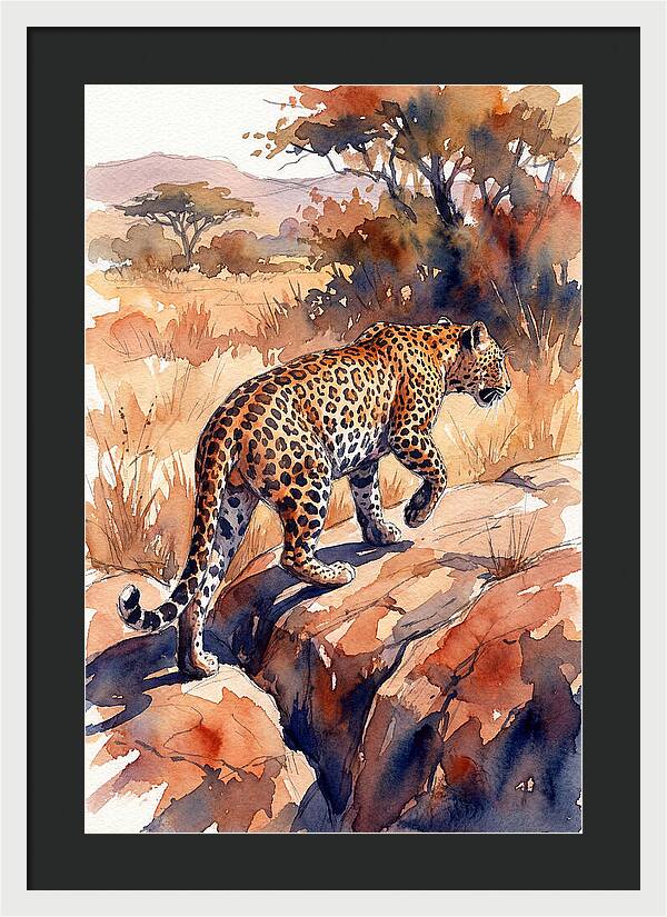 Leopard In The Wild