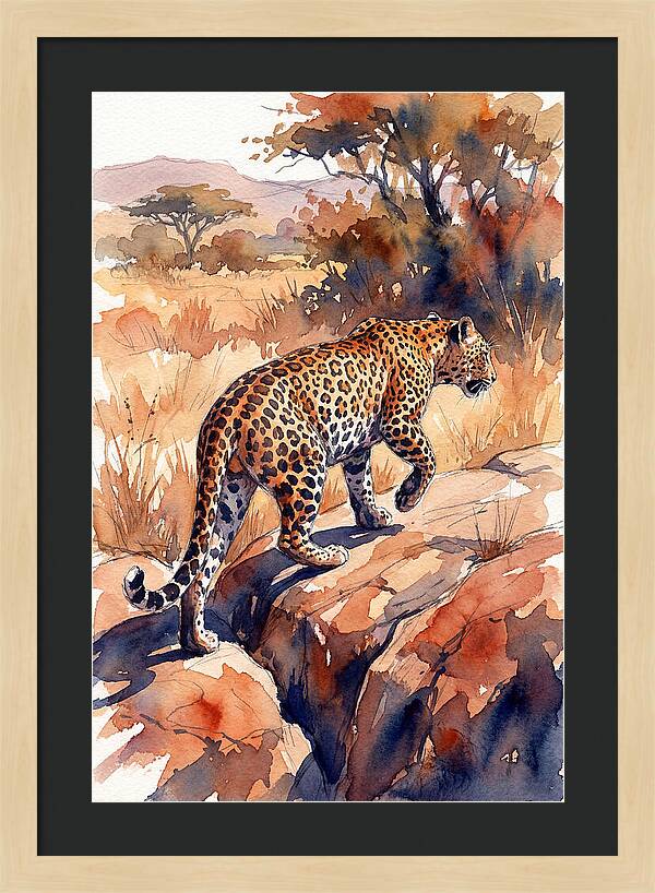 Leopard In The Wild