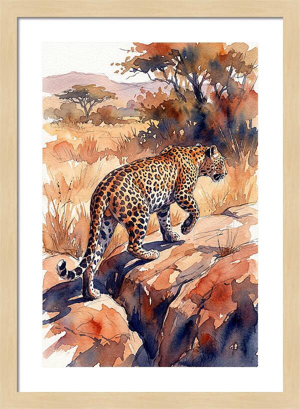 Leopard In The Wild