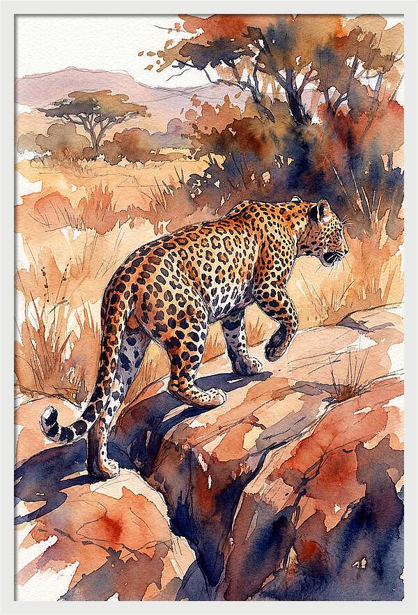 Leopard In The Wild