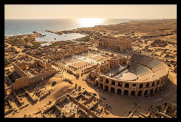 Leptis Magna From Above