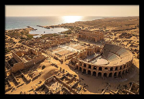 Leptis Magna From Above