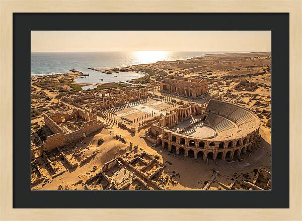 Leptis Magna From Above
