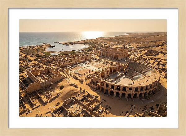 Leptis Magna From Above