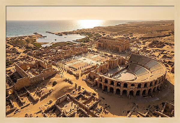Leptis Magna From Above