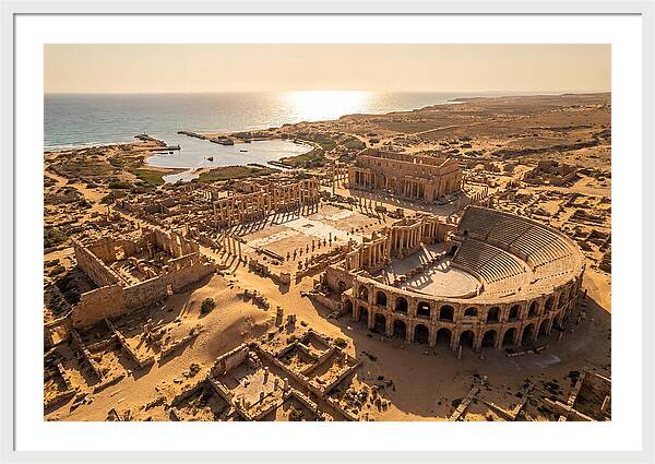 Leptis Magna From Above